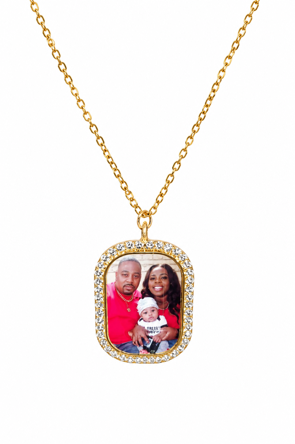 Customized Blinged Dog Tags