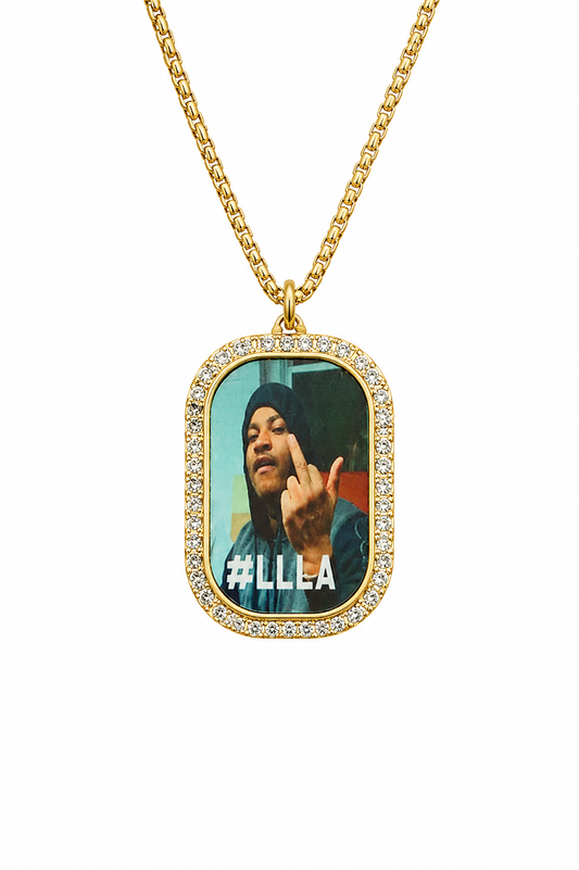 Customized Blinged Dog Tags