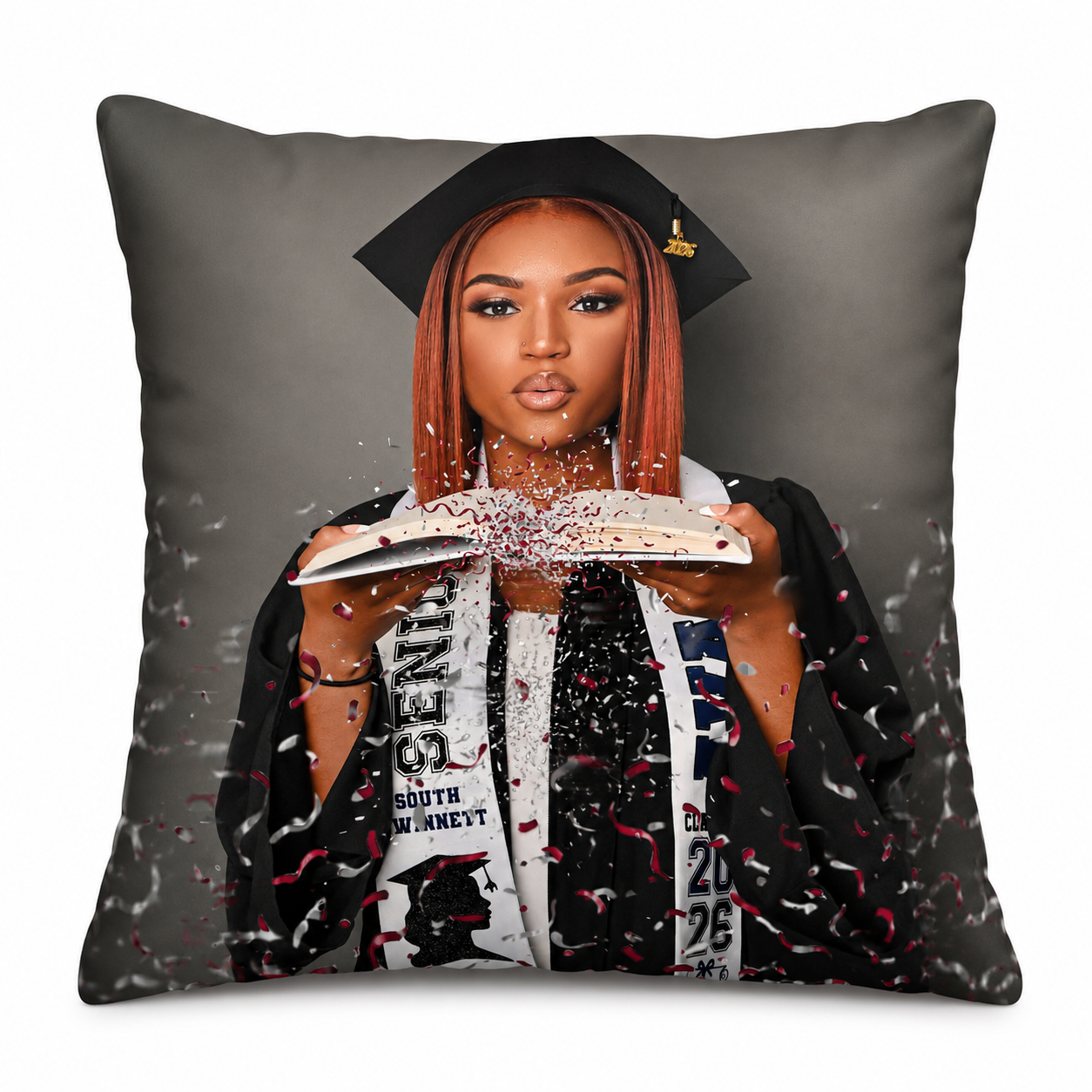Customized White Satin Pillows